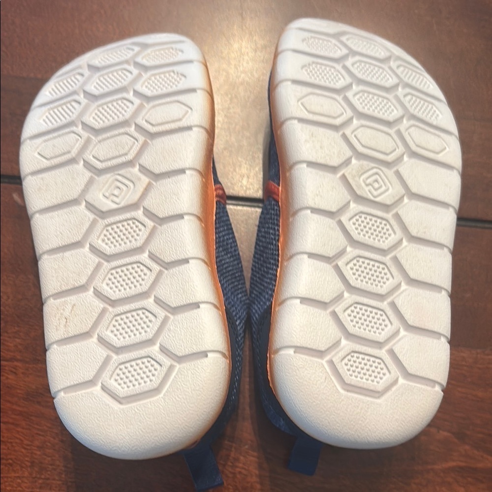 Dream Pairs Blue and Orange Sneakers Slip-On Comfort - Picture 2 of 4